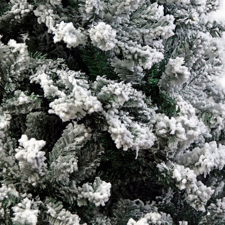 Snow-Tipped 2.4m Christmas Tree - 1500 Tips