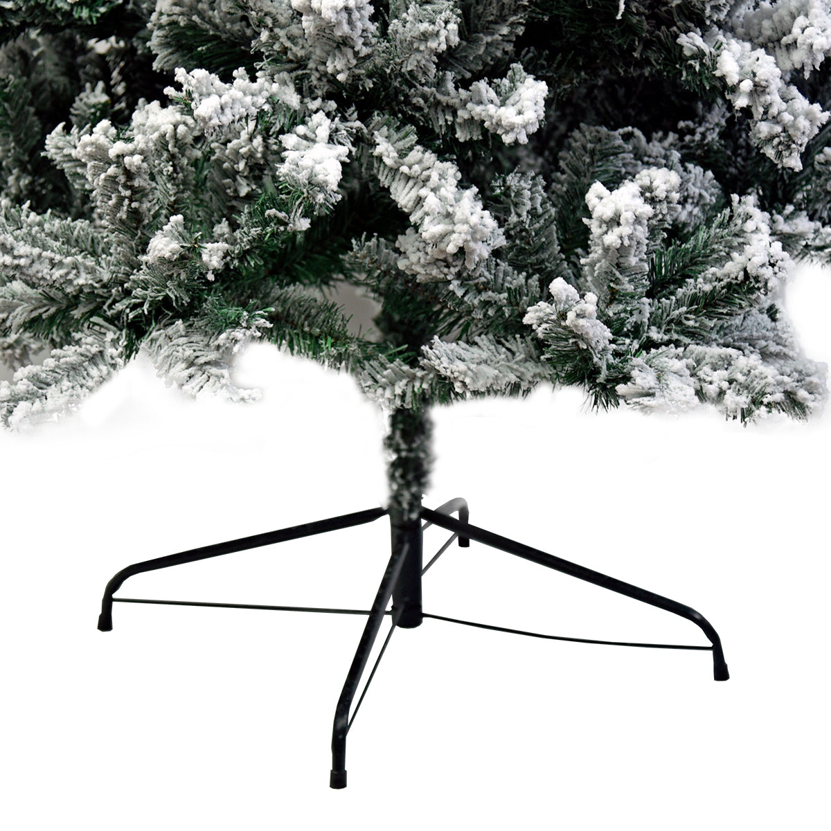 Snow-Tipped 2.4m Christmas Tree - 1500 Tips