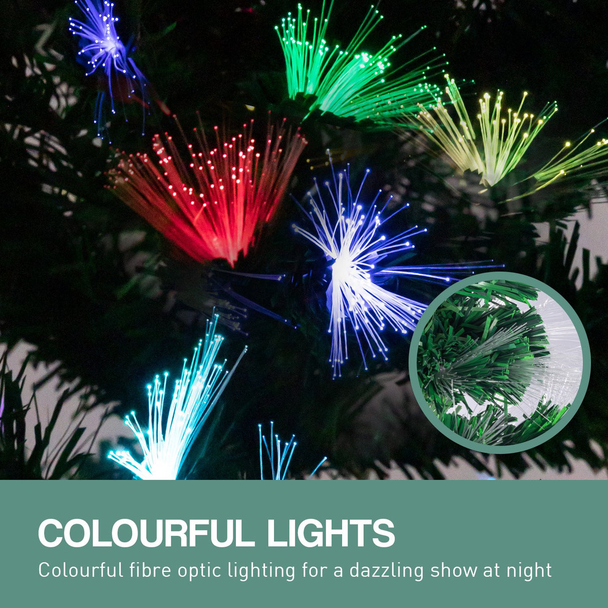 Christabelle Enchanted 1.2m Pre-Lit Fibre Optic Tree