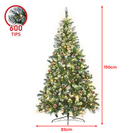 Christabelle 1.5m Pre-Lit LED Christmas Tree