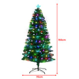 Christabelle 1.5m Pre Lit Fibre Optic Tree