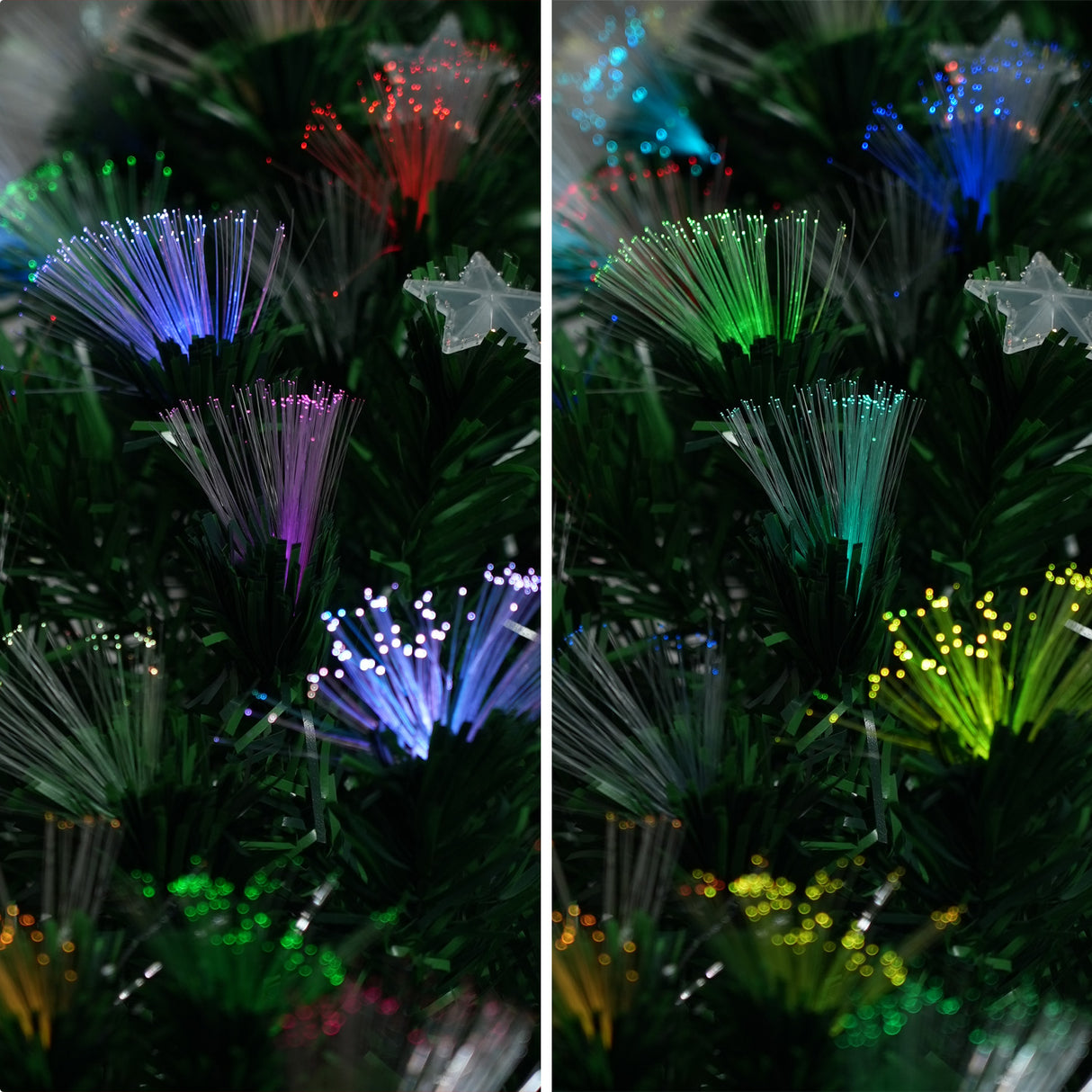 Christabelle 1.5m Pre Lit Fibre Optic Tree