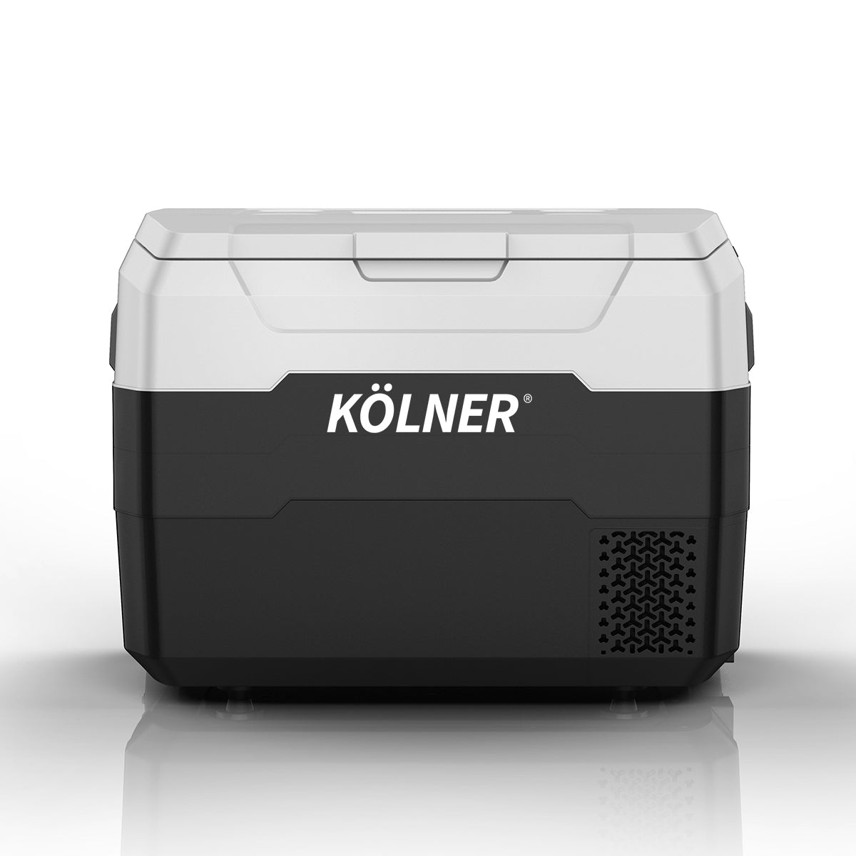 LCD control panel for setting temperature on the portable fridge