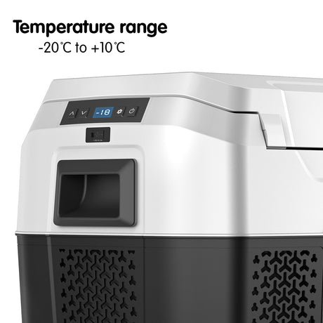 Dimensions of the 63 cm wide portable fridge freezer