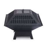 Darwin Portable Fire Pit, Galvanised Steel