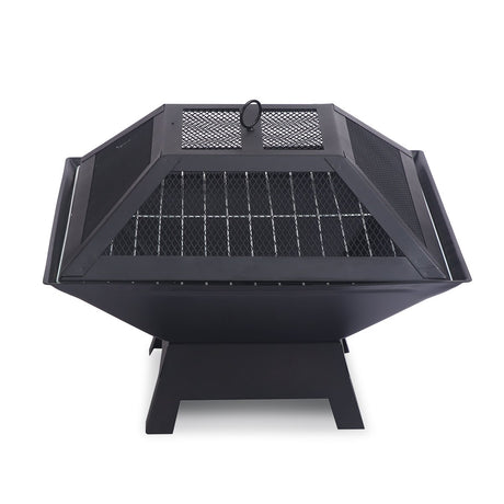 Darwin Portable Fire Pit, Galvanised Steel
