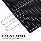 Darwin Portable Fire Pit, Galvanised Steel