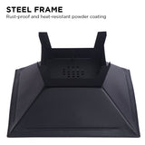 Darwin Portable Fire Pit, Galvanised Steel