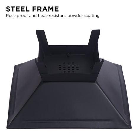 Darwin Portable Fire Pit, Galvanised Steel
