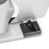 Fine edge 190 mm stainless steel blade for white electric food slicer