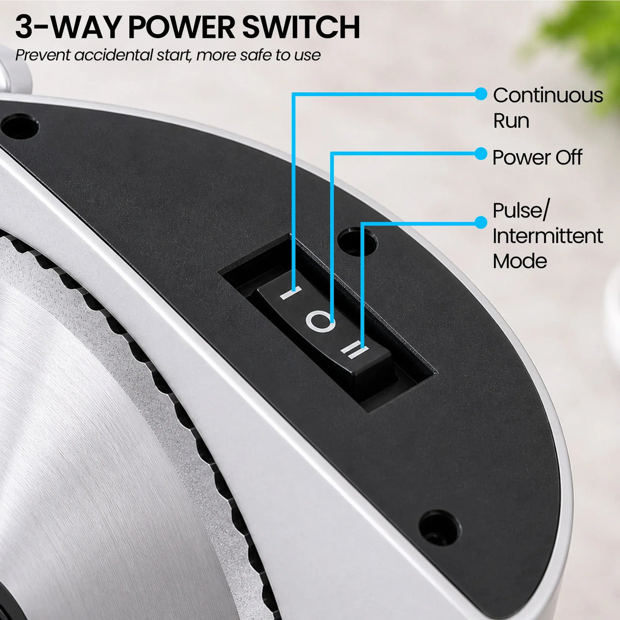 Cheese being sliced on white electric food slicer