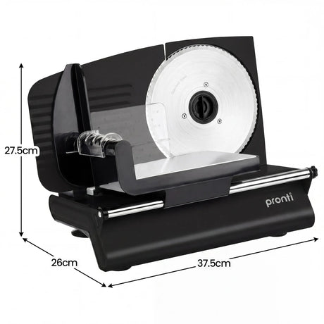 Serrated 190 mm stainless steel blade for electric food slicer
