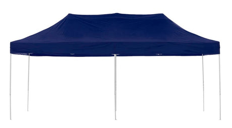 Diagram showing the 3 x 6 m footprint and 3.2 m height of the gazebo