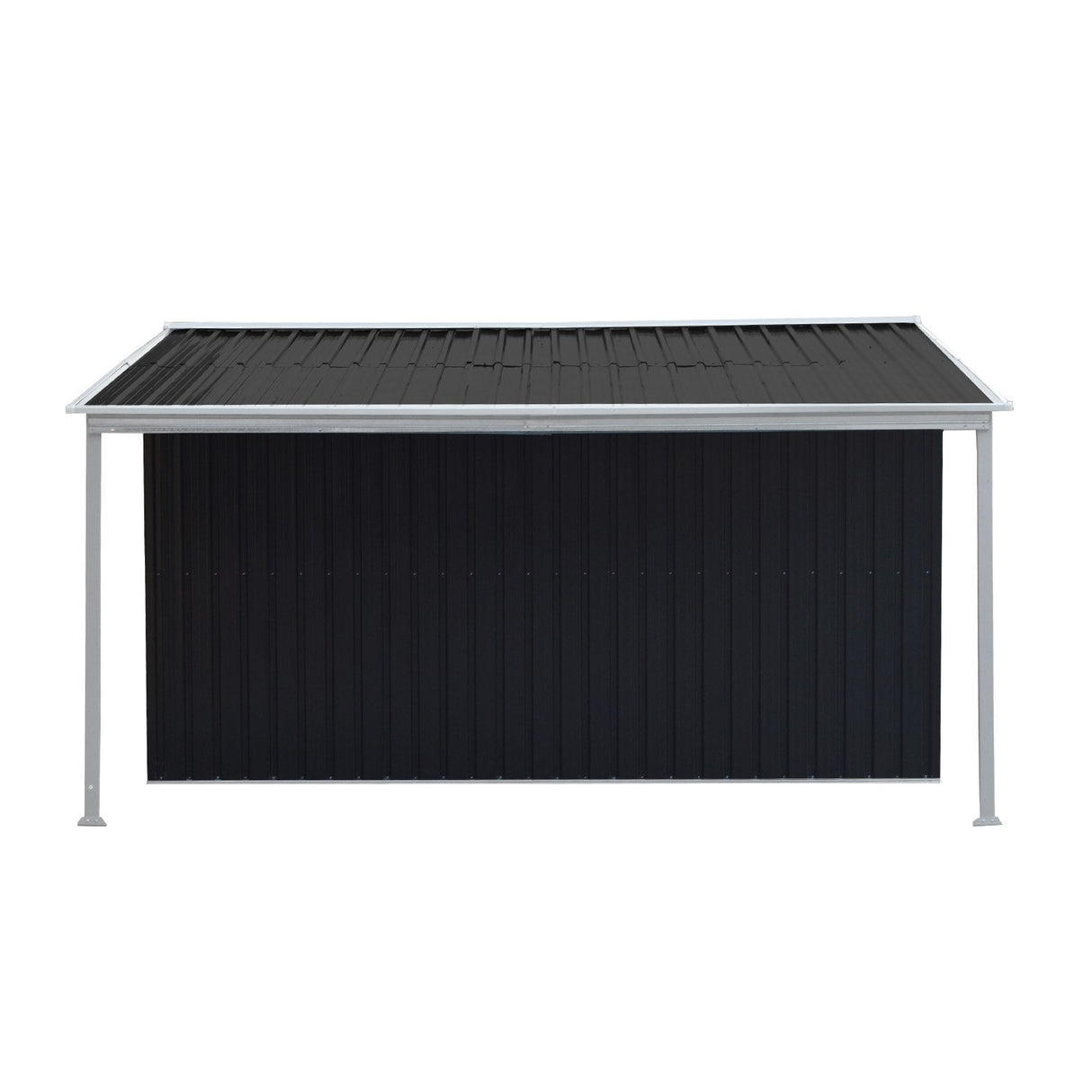 Wallaroo 10x8ft Zinc Steel Garden Shed