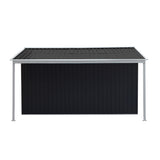 Wallaroo 10x8ft Zinc Steel Garden Shed