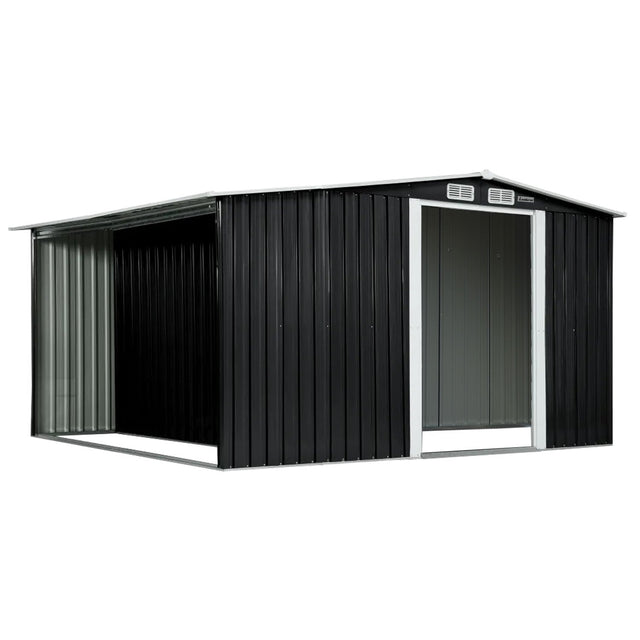 Wallaroo 10x8FT Garden Shed with Storage