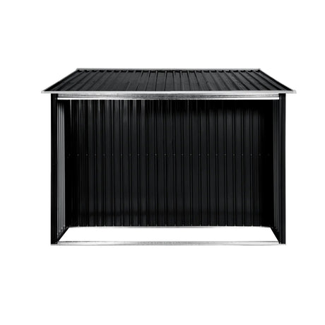 Wallaroo 6x8FT Garden Shed in Black