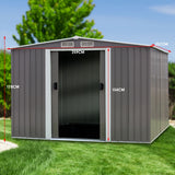 Wallaroo 8ft x 8ft Spire Roof Garden Shed