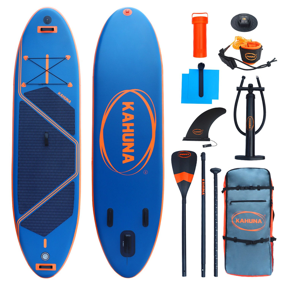 Inflatable Stand Up Paddle Board, 10.6ft Blue, view 3