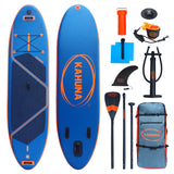 Inflatable Stand Up Paddle Board, 10.6ft Blue, view 3