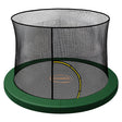 Green 8ft trampoline replacement safety pad and enclosure net set