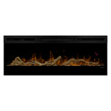 Close up of natural driftwood pieces included in the fireplace accessory kit