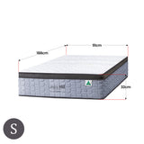 Laura Hill Essential Australian-Made 5-Zone Flex Pocket Spring Mattress — Allure Home Collections