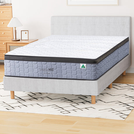 Laura Hill Essential Australian-Made 5-Zone Flex Pocket Spring Mattress — Allure Home Collections