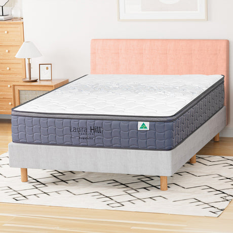 Laura Hill Exquisite Australian-Made Premium Mattress — Stretch Knit, Medium Firm — Allure Home Collections