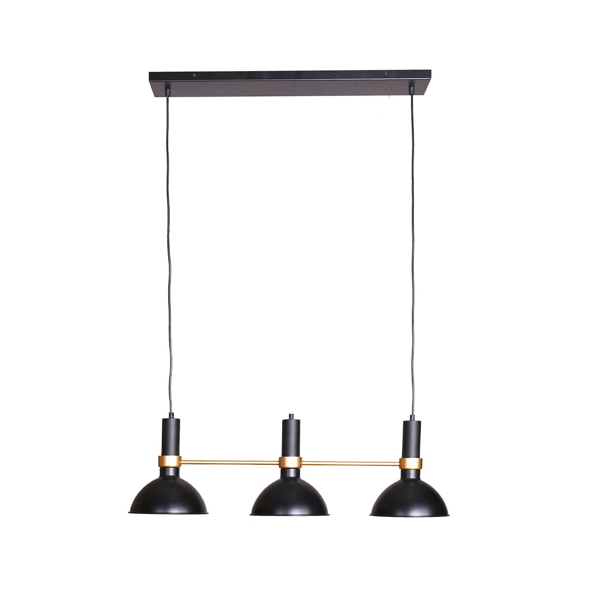 Three light retro hanging pendant lamp