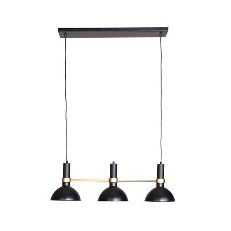 Three light retro hanging pendant lamp