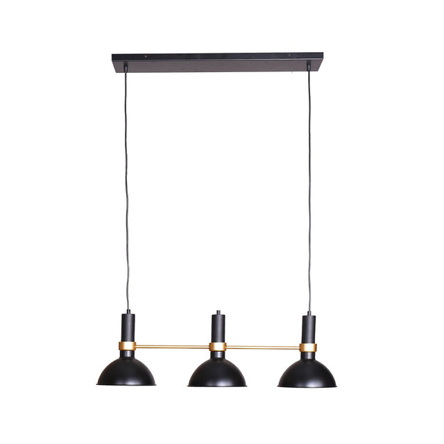 Three light retro hanging pendant lamp