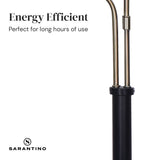 Sarantino Dual-Light LED Table Lamp
