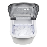 2.1 L water tank being filled on the ice maker