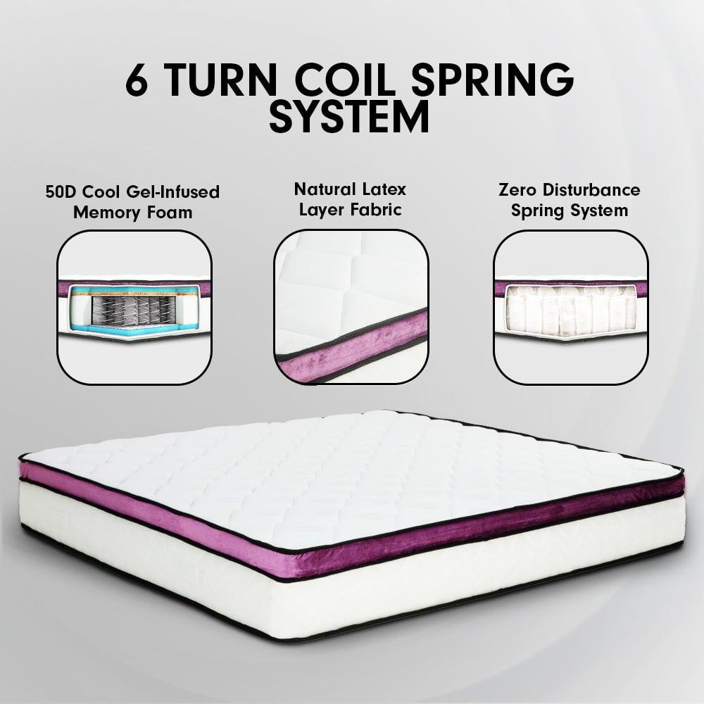Laura Hill King Mattress - Gel-Infused Comfort