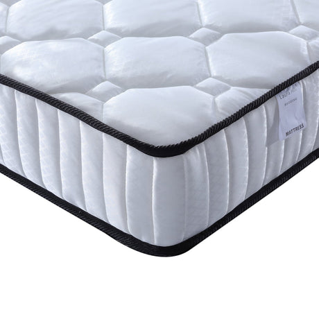 Laura Hill King Single Pocket Spring Mattress — 21cm, High-Density Foam — Allure Home Collections