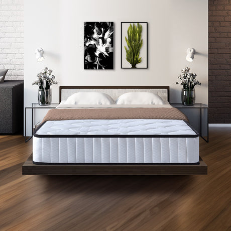 Laura Hill King Single Pocket Spring Mattress — 21cm, High-Density Foam — Allure Home Collections