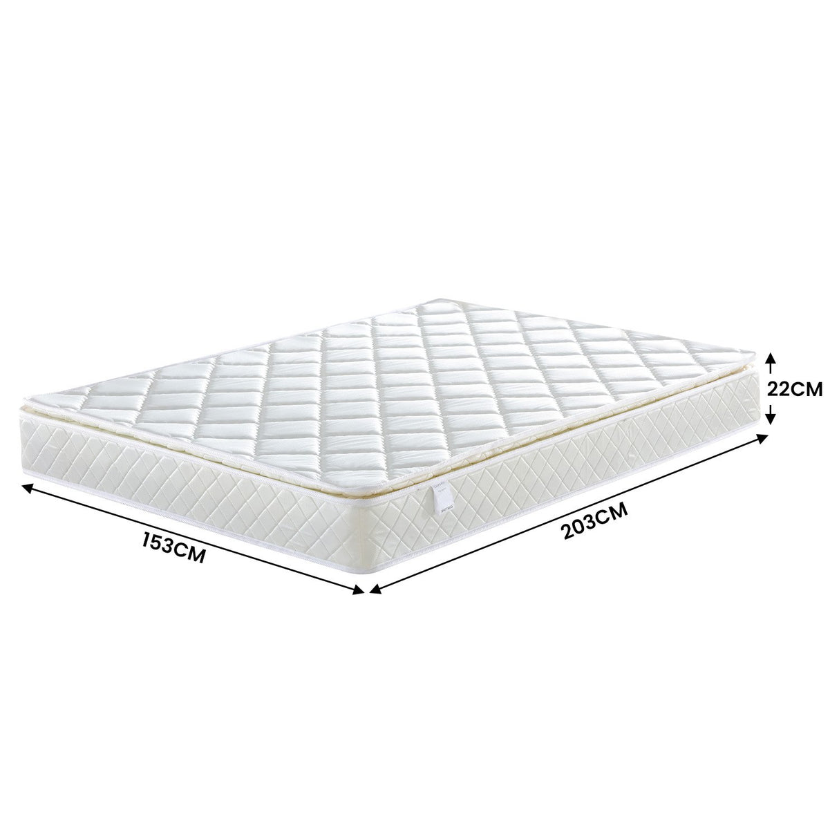 Medium Pocket Spring Mattress, 22cm Queen