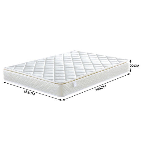 Medium Pocket Spring Mattress, 22cm Queen