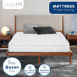 Medium Pocket Spring Mattress, 22cm Queen