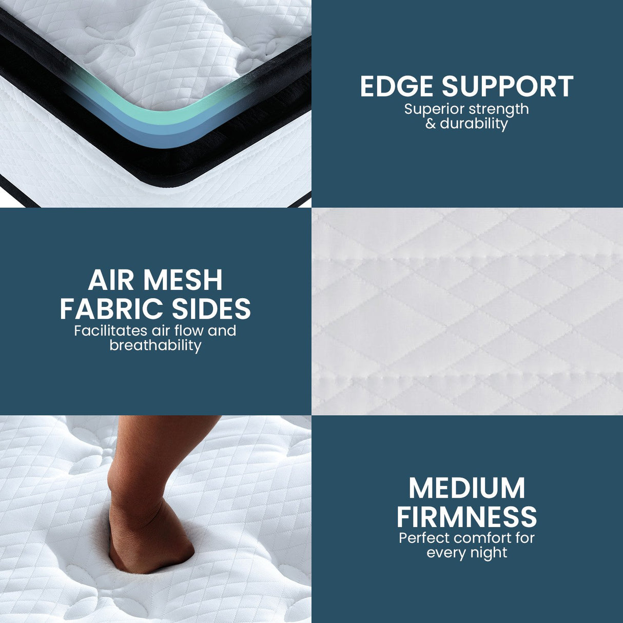 Laura Hill King Euro Top Mattress