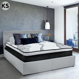 Laura Hill Luxury Euro Top 5-Zone Pocket Spring Mattress — 32cm — Allure Home Collections