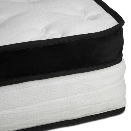 Laura Hill Queen Euro Top 5-Zone Pocket Spring Mattress — 32cm — Allure Home Collections