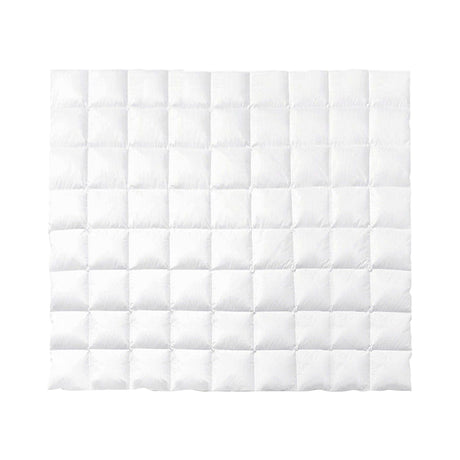 Laura Hill 500gsm Duck Down Feather Quilt Comforter — Queen, Cotton Cover — Allure Home Collections