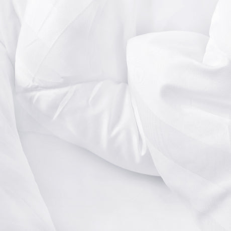 Laura Hill 500gsm Duck Down Feather Quilt Comforter — Queen, Cotton Cover — Allure Home Collections