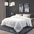 Laura Hill 700gsm Goose Down Feather Comforter Doona — Super King, Cotton Cover — Allure Home Collections