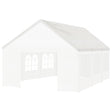 White replacement roof cover fitted to a 6 x 6 m event marquee frame