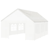 White replacement roof cover fitted to a 6 x 6 m event marquee frame