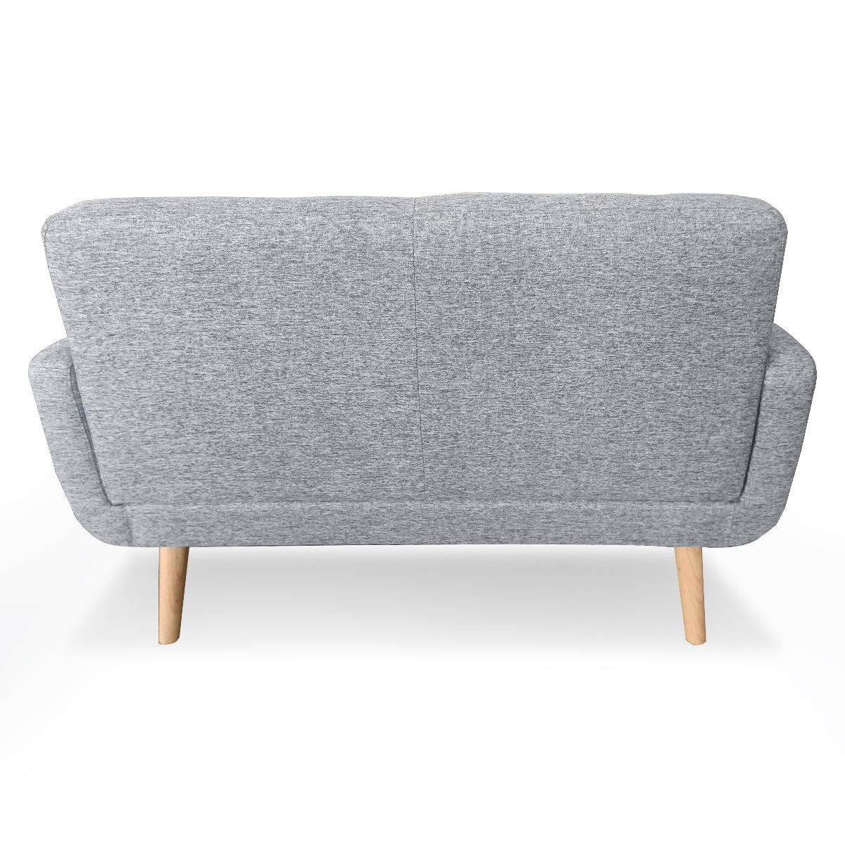 Sarantino Light Grey 6-Seater Linen Sofa Set