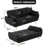 Xabia 3 Seater Sofa Bed